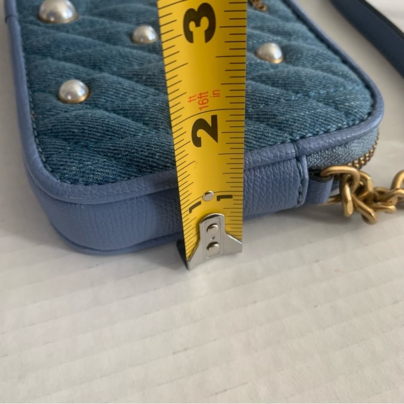 Karl Lagerfeld Paris Karolina Denim Crossbody - Picture 17 of 17